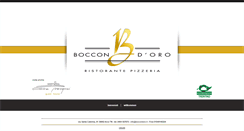 Desktop Screenshot of boccondoro.it